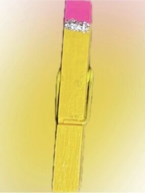 New 10 PC Set Painted Pencil Clip Magnet 
Jewelry Fridge School Paperclip